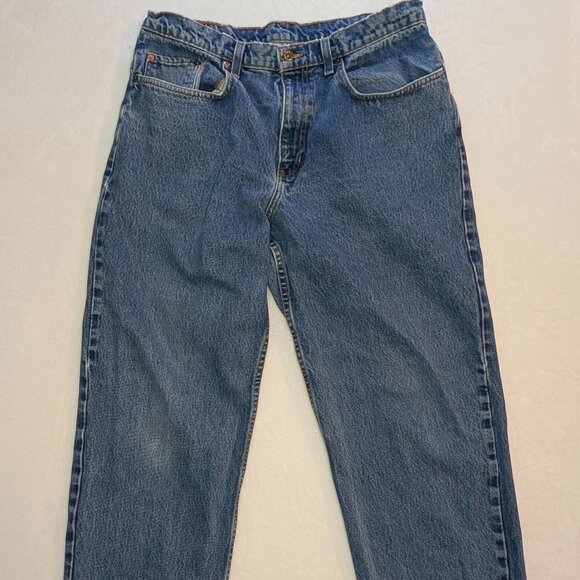 Vtg Polo Jeans Co. Ralph Lauren Denim Jeans Mens 34x34 Relaxed Flag 90s Y2K - Picture 4 of 12